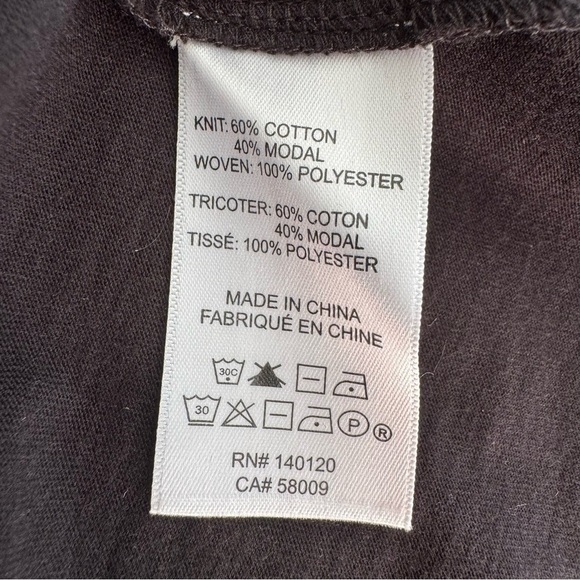 Stella & Dot Bell Sleeve Top - Black - Picture 5 of 5